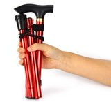 T-handle telescopic walking stick
