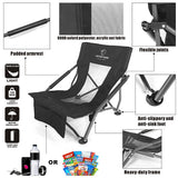 Portable collapsible moon chair ultralight home furniture