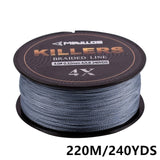 Mavllos 0.06-0.6mm 4-121Lb 4 strands braided fishing line saltwater multifilament