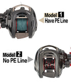 JITAI Baitcasting fishing reel 8Kg braking power 14+1BBs
