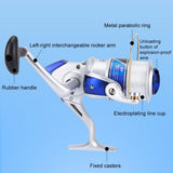 YF1000 Spinning fishing reel with fishing line 5.5:1 5.2:1 4.1:1 12BB