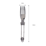 YOUGLE stainless steel folded fork / spoon / knife