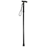 T-handle telescopic walking stick