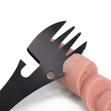 Multifunctional camping cookware spoon / fork