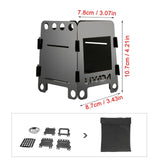 Lixada folding wood stove