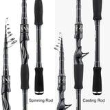 SeaKnight Carbon Telescopic Fishing Rod