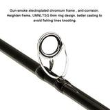 Obei HURRICANE 3 section baitcasting fishing rod