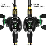 LINNHUE Baitcasting Reel BS2000 8.1:1High Speed Fishing Reel 8KG Max Drag