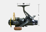 Yumoshi 3000- 6000 metal spinning fishing reel 10+1BB front and rear brake speed ratio 5.0:1 5.2:1