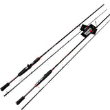 Original Abu Garcia New Black Max BMAX Fishing Rod 1.98m 2.13m 2.28m UL M MH