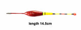 10Pcs/Lot fishing floats mix size and color