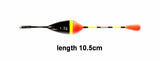 10Pcs/Lot fishing floats mix size and color