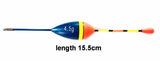 10Pcs/Lot fishing floats mix size and color