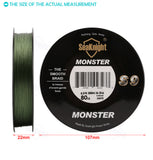 SeaKnight Monster S9 300M PE fishing line 9 strand reverse spiral tech multifilament