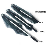 Aluminum Alloy 150/170/210cm Retractable Fishing Net Telescoping Foldable