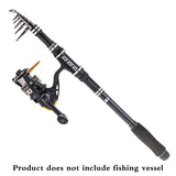CAPACI Carbon small fiber telescope fishing rod