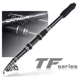CAPACI Carbon small fiber telescope fishing rod