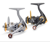 LINNHUE fishing reel AK 500 spinning reel max drag 5KG 5.2:1 no gaps