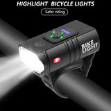 T6 LED Bicycle Light 10W 800LM USB Rechargeable