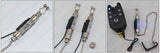 Wireless fishing bite alarm 1+4 set with 4pcs illuminated swinger in  EVA case for carp fishing B1203S