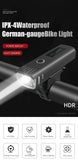 Anti-glare Smart Bike Light USB Rechargeable