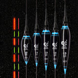 JiuYu Smart Fishing Led Light Float Night Luminous Floats Automatically Remind Fishing tackle