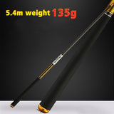 Telescopic Fishing Rod  High Quality Carbon Fiber 3.6m-10m VBONI
