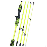 Sougayilang 1.7m Fishing Rod 5 Section Spinning And Casting Fishing
