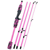 Sougayilang 1.7m Fishing Rod 5 Section Spinning And Casting Fishing