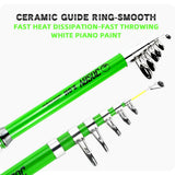 BAKAWA telescopic spinning rod 5 Layers 2.1m/2.4m/2.7m/3.0m/3.6m