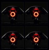ROCKBROS Bicycle Smart Auto Brake Sensing Light IPx6 Waterproof LED Charging