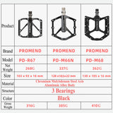 PROMEND Anti-slip Ultralight  Bicycle Pedal Quick Release