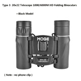 30000m Professional Binoculars 100x22 Micro-Light Night Vision