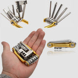 Multifunction 11 In1 Bicycle Repairing Set