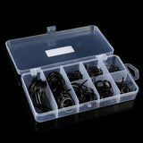 75pcs mixed stainless steel fishing line guide